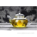 800ml Handmade High Borosilicate Glass Teapot Set